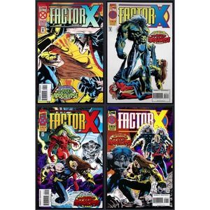 Factor X Age of Apocalypse Marvel Comics Lot X-Men Deluxe 1-4 1995‎